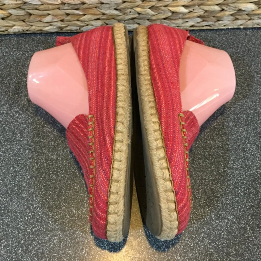 Born Red Espadrille Flats